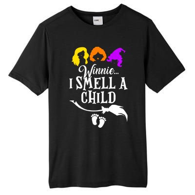 Winnie I Smell A Child Halloween Pregnancy Announcet Mom Funny Gift Tall Fusion ChromaSoft Performance T-Shirt