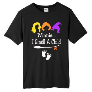 Winnie I Smell A Child Halloween Pregnancy Announcet Mom Gift Tall Fusion ChromaSoft Performance T-Shirt