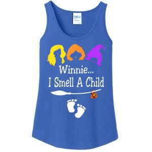 Winnie I Smell A Child Halloween Pregnancy Announcet Mom Gift Ladies Essential Tank