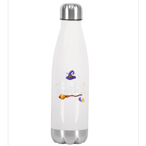 Winnie I Smell A Child Halloween Pregnancy Announcet Gift Stainless Steel Insulated Water Bottle