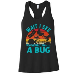 Wait I See A Bug Women's Racerback Tank