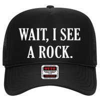 Wait I See A Rock Funny Geology Lover Hat