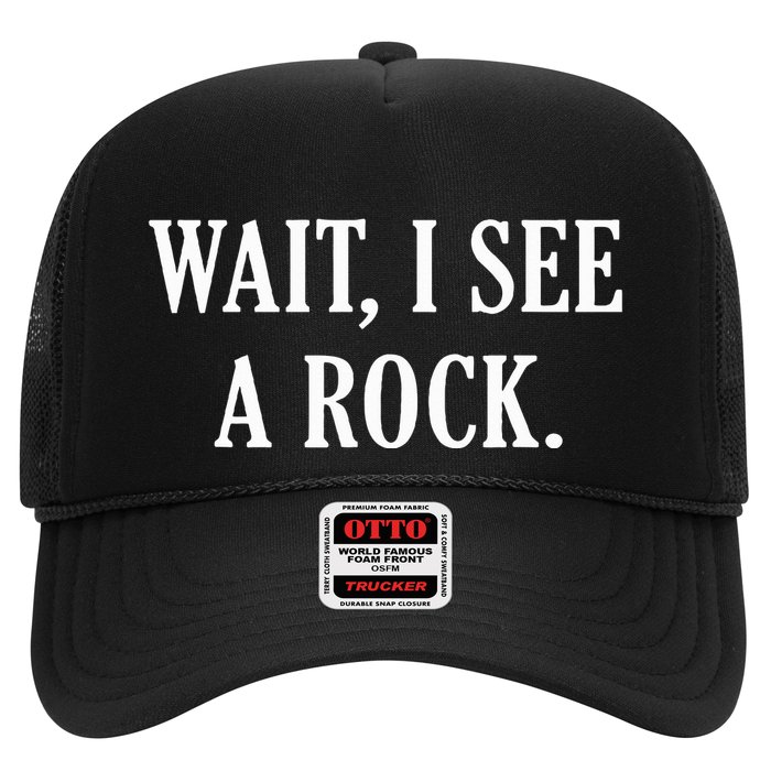 Wait I See A Rock Funny Geology Lover Hat