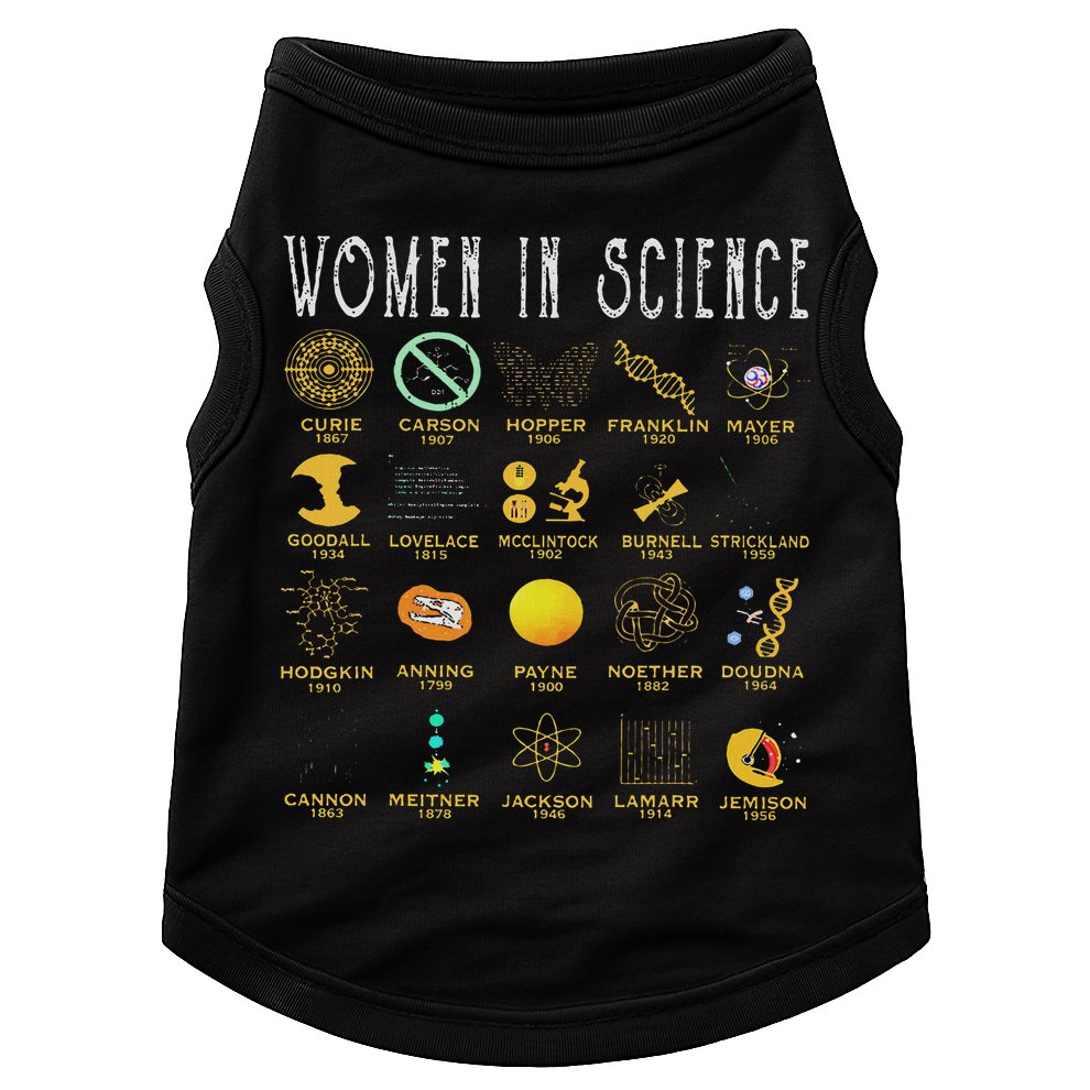 Women In Science Doggie Tank