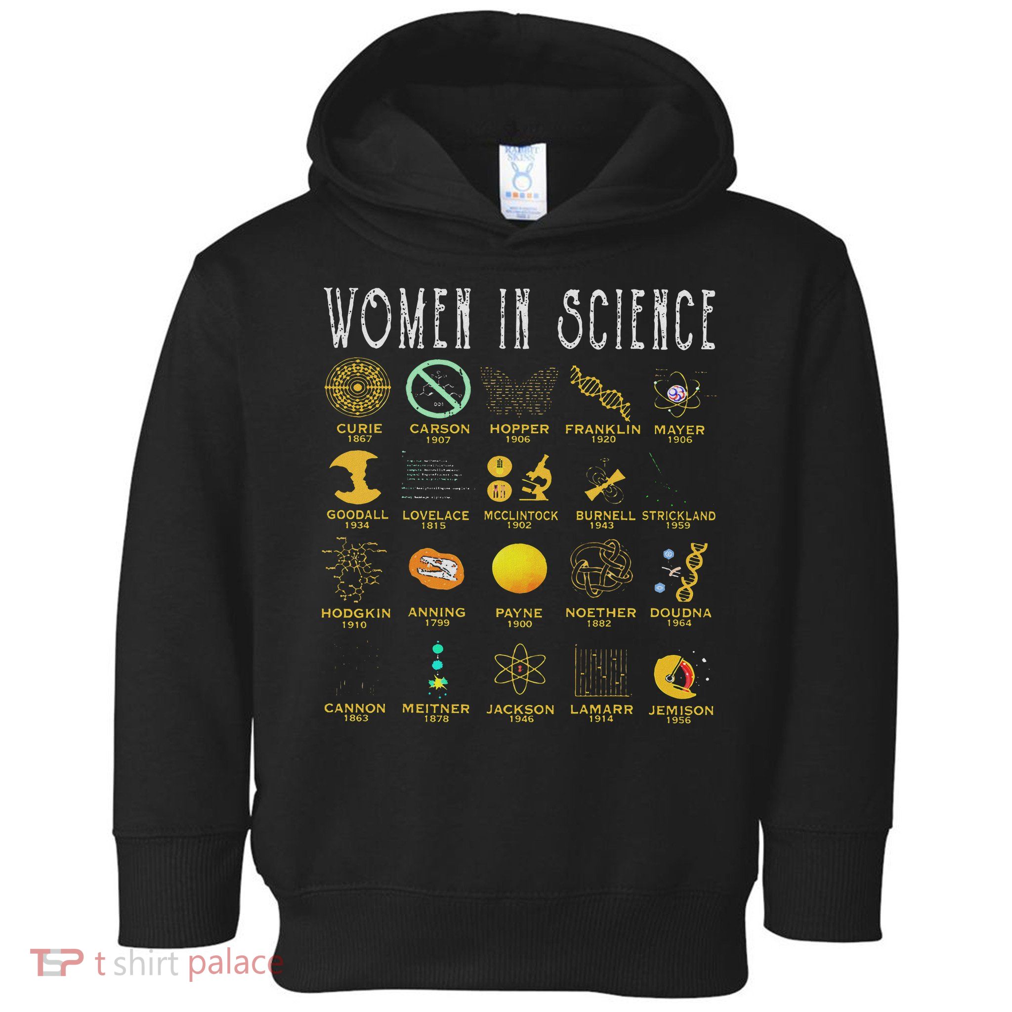 Women In Science Toddler Hoodie