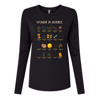 Women In Science Womens Cotton Relaxed Long Sleeve T-Shirt