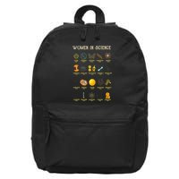 Women In Science 16 in Basic Backpack