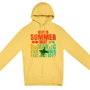 Why Is Summer Mist Romantic And Autumn Mist Just Sad Premium Pullover Hoodie