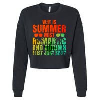 Why Is Summer Mist Romantic And Autumn Mist Just Sad Cropped Pullover Crew