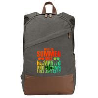 Why Is Summer Mist Romantic And Autumn Mist Just Sad Cotton Canvas Backpack