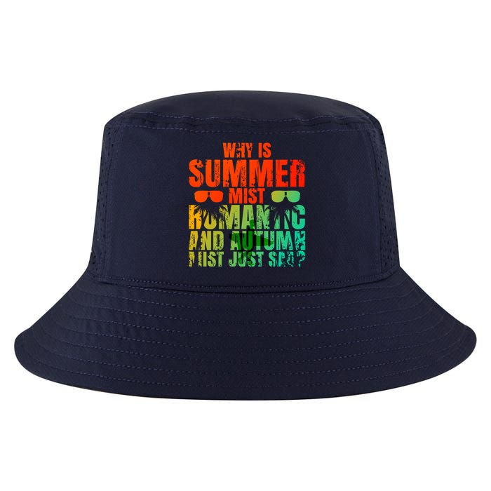 Why Is Summer Mist Romantic And Autumn Mist Just Sad Cool Comfort Performance Bucket Hat