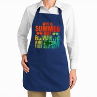 Why Is Summer Mist Romantic And Autumn Mist Just Sad Apron