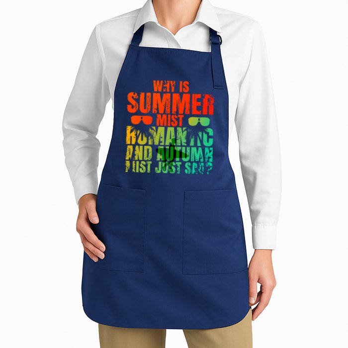 Why Is Summer Mist Romantic And Autumn Mist Just Sad Apron