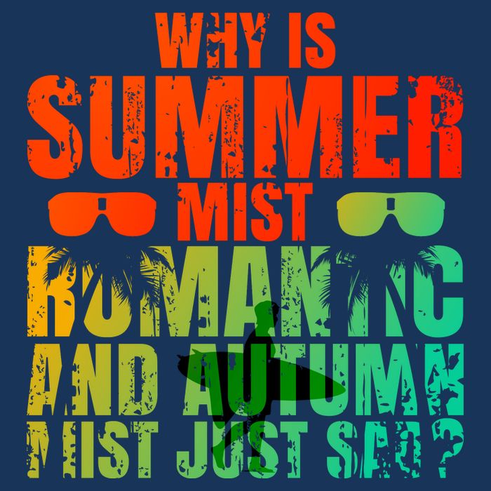 Why Is Summer Mist Romantic And Autumn Mist Just Sad Bucket Hat