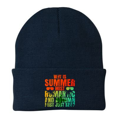 Why Is Summer Mist Romantic And Autumn Mist Just Sad Beanie