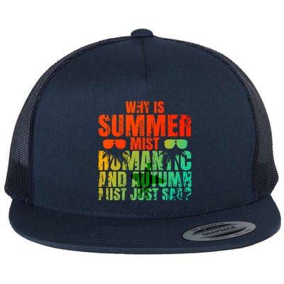 Why Is Summer Mist Romantic And Autumn Mist Just Sad Flatbill Hat