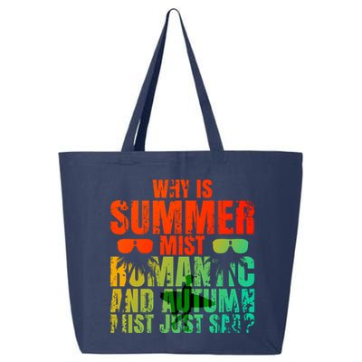 Why Is Summer Mist Romantic And Autumn Mist Just Sad 25L Jumbo Tote