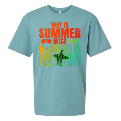 Why Is Summer Mist Romantic And Autumn Mist Just Sad Sueded Cloud Jersey T-Shirt