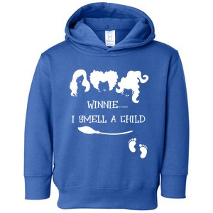 Winnie I Smell A Child Halloween Pregnancy Announcet Gift Toddler Hoodie