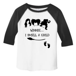 Winnie I Smell A Child Halloween Pregnancy Announcet Gift Toddler Fine Jersey T-Shirt