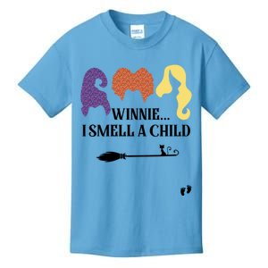 Winnie I Smell A Child Halloween Pregnancy Announcet Mom Gift Kids T-Shirt