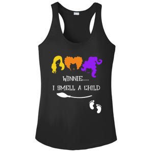 Winnie I Smell A Child Halloween Pregnancy Announcet Gift Ladies PosiCharge Competitor Racerback Tank