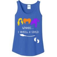 Winnie I Smell A Child Halloween Pregnancy Announcet Gift Ladies Essential Tank