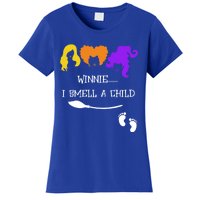 Winnie I Smell A Child Halloween Pregnancy Announcet Gift Women's T-Shirt