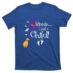 Winnie I Smell A Child Pregnancy Announcet Halloween Mom Great Gift T-Shirt