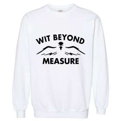 Wit Beyond Measure Garment-Dyed Sweatshirt