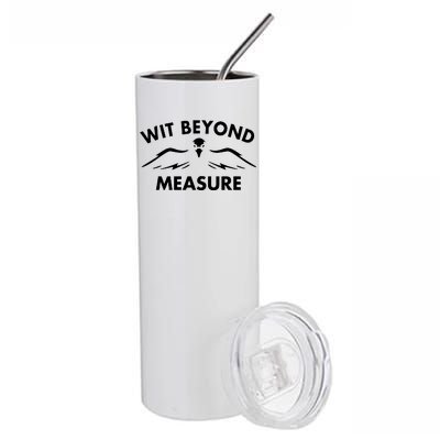 Wit Beyond Measure Stainless Steel Tumbler