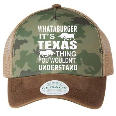 Whataburger It’S Texas Thing Funny Proud Texas Hometown Legacy Tie Dye Trucker Hat