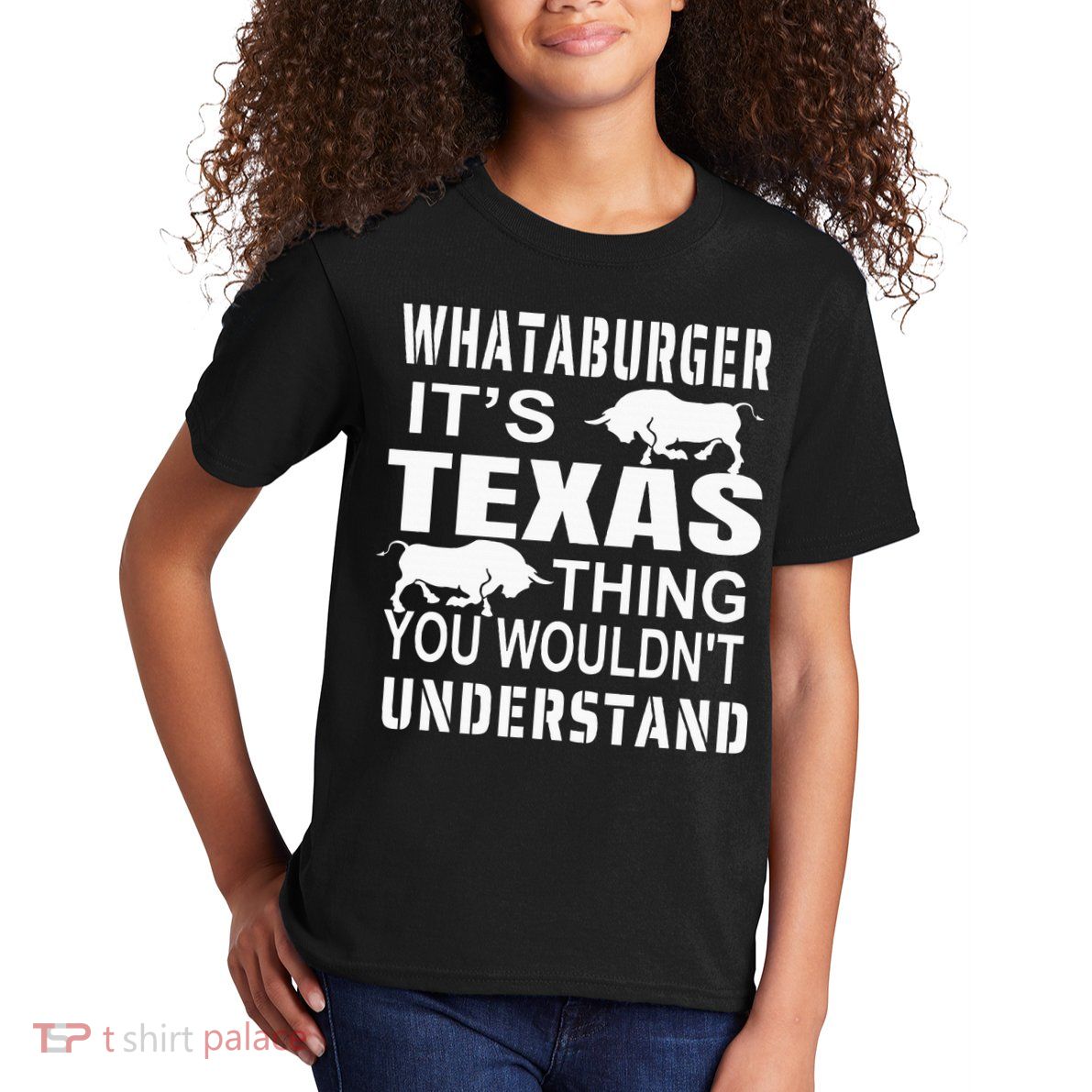 Whataburger It’S Texas Thing Funny Proud Texas Hometown Kids T-Shirt