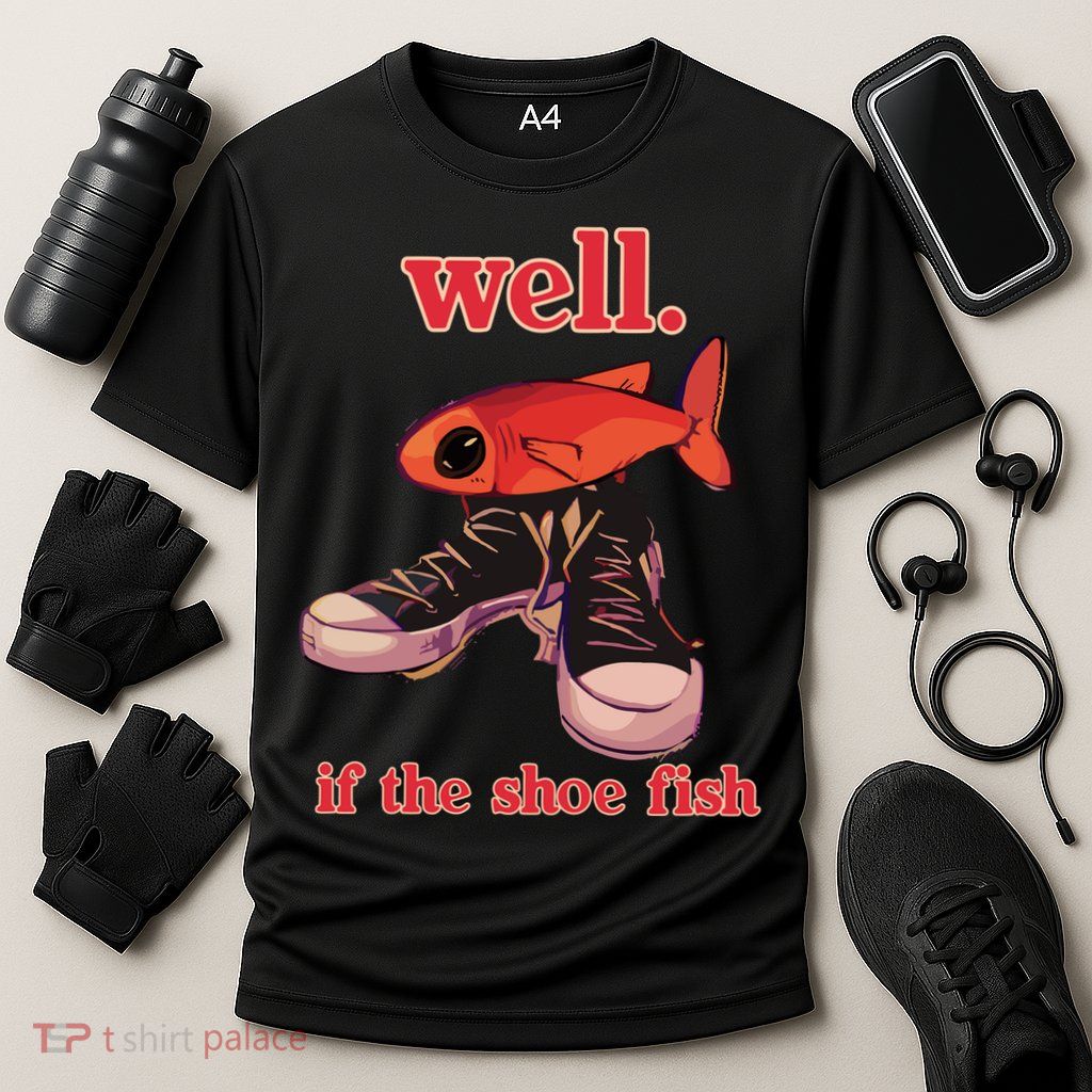 Well If The Shoe Fish Performance Shirt
