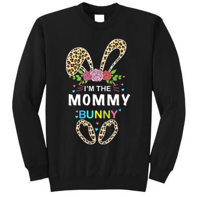 Womens I'm The Mommy Bunny Rabbit Easter Family Matching Sweatshirt