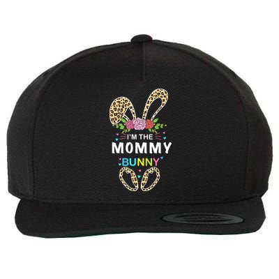 Womens I'm The Mommy Bunny Rabbit Easter Family Matching Wool Snapback Cap