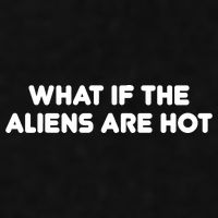 What If The Aliens Are Hot Ladies PosiCharge Tri-Blend Wicking Tank