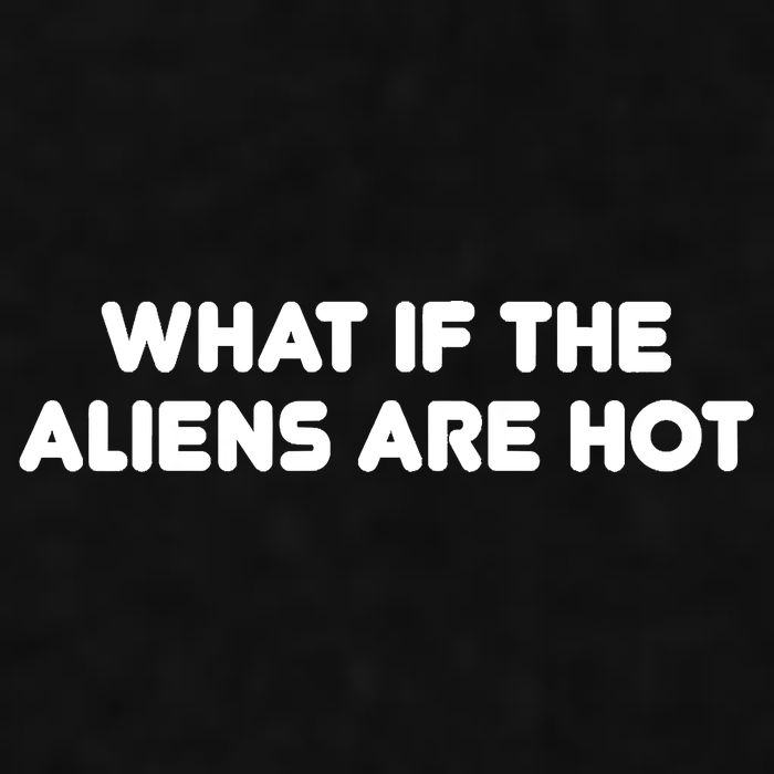 What If The Aliens Are Hot Ladies PosiCharge Tri-Blend Wicking Tank