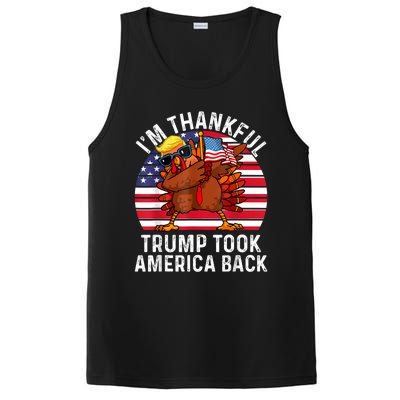 Winner IM Thankful Trump Won Took America Back Thanksgiving PosiCharge Competitor Tank