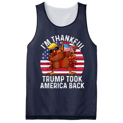 Winner IM Thankful Trump Won Took America Back Thanksgiving Mesh Reversible Basketball Jersey Tank