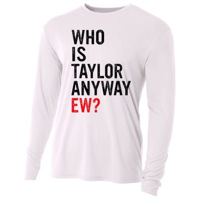 Who Is Taylor Anyway Ew Cooling Performance Long Sleeve Crew