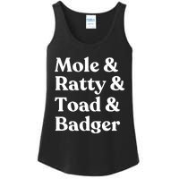 Wind In The Willows Character Ladies Essential Tank