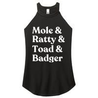 Wind In The Willows Character Women's Perfect Tri Rocker Tank