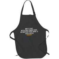 Why Is That Metalcore Cowboy Dude Or Whatever Her Name Is Such A Bitch Foxcult Apron