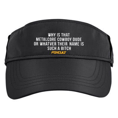 Why Is That Metalcore Cowboy Dude Or Whatever Her Name Is Such A Bitch Foxcult Adult Drive Performance Visor