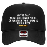 Why Is That Metalcore Cowboy Dude Or Whatever Her Name Is Such A Bitch Foxcult Hat