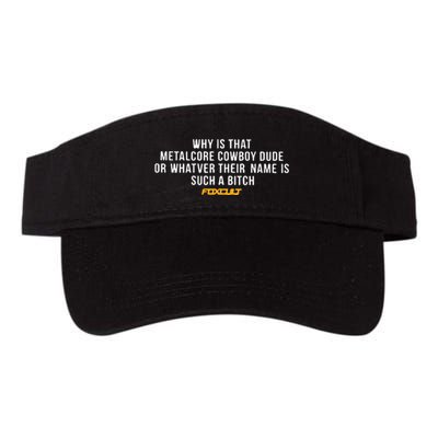 Why Is That Metalcore Cowboy Dude Or Whatever Her Name Is Such A Bitch Foxcult Visor