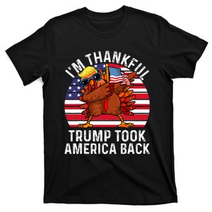 Winner IM Thankful Trump Won Took America Back Thanksgiving T-Shirt