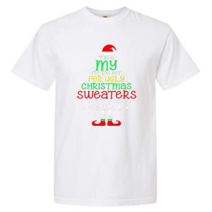 Women Its Too Hot For Ugly Christmas Funny Xmas Tree Gift Garment-Dyed Heavyweight T-Shirt