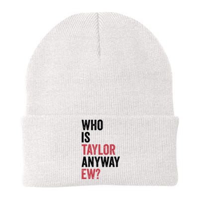 Who Is Taylor Anyway Ew Knit Cap Winter Beanie